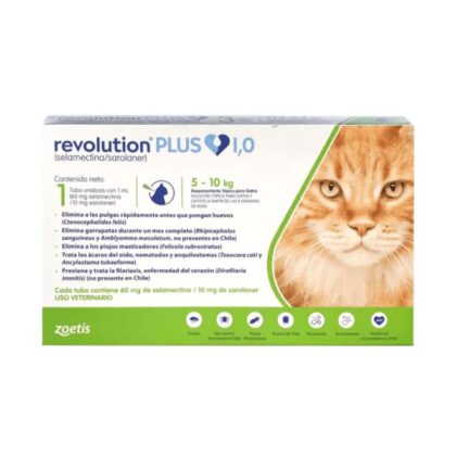 Revolution Plus Gatos - 5 a 10 kg