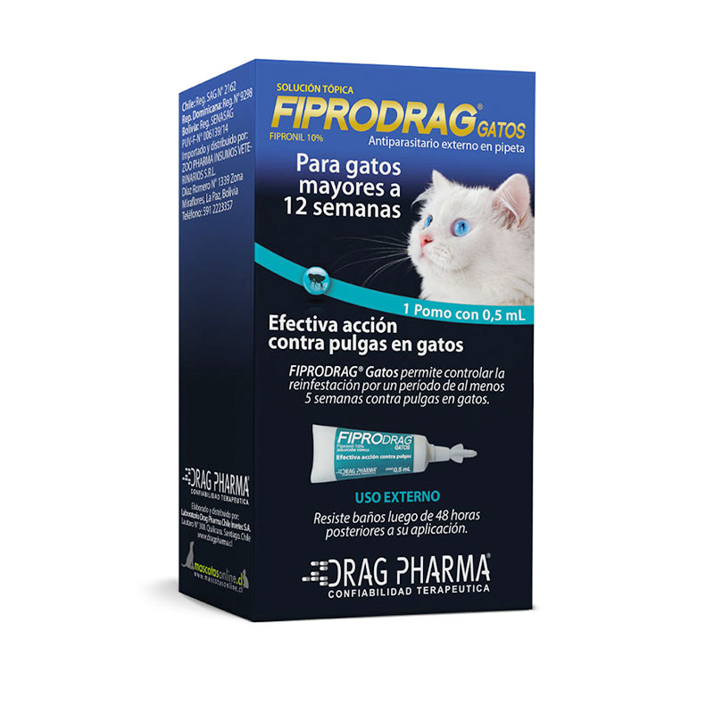 Fiprodrag® Gatos